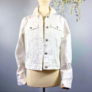 NWOT Free People Rumors Denim Jacket